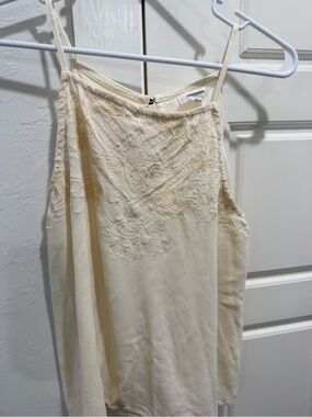 Eyeshadow Cream Lace-Detail Sleep Cami
